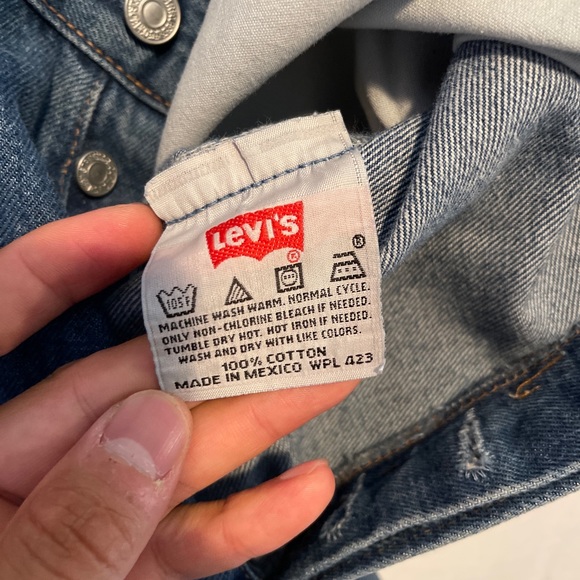 Vintage Levi's 501 For Women Button Fly Jeans Y2K Size W30 L32 Dark Wash Denim. - Picture 5 of 11